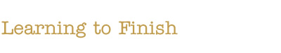 Learning to Finish